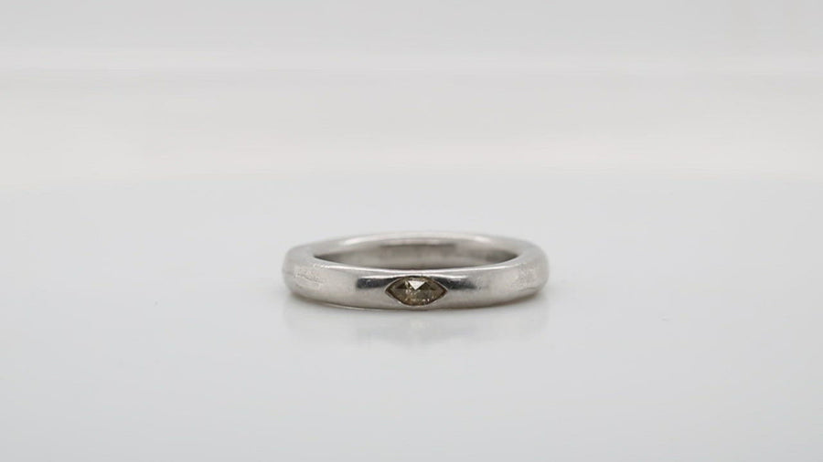 Singulari / Yellow Marquise Diamond Band