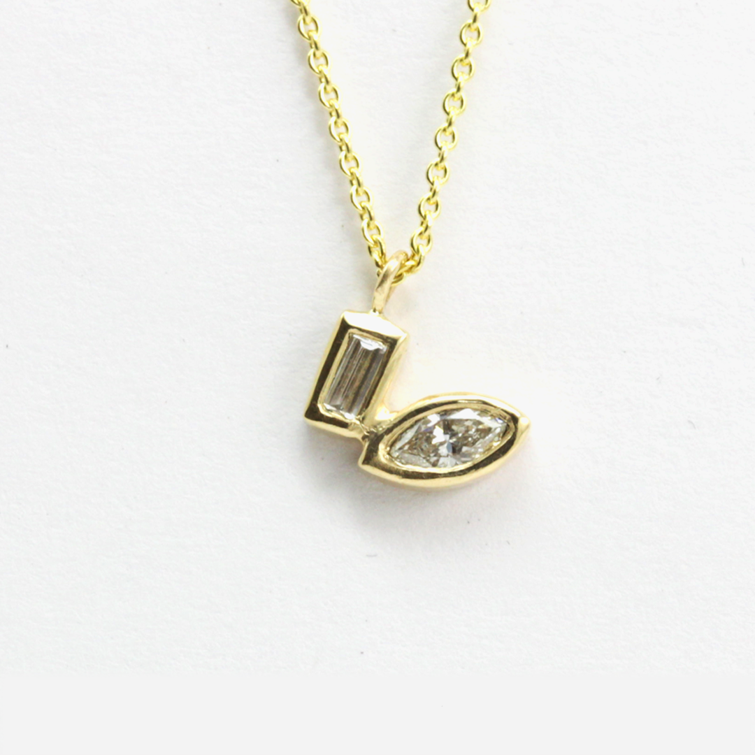 Bubble 14 / Colored Diamond Pendant By Hiroyo in pendants Category