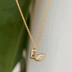 Bubble 14 / Colored Diamond Pendant By Hiroyo