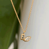 Bubble 14 / Colored Diamond Pendant By Hiroyo
