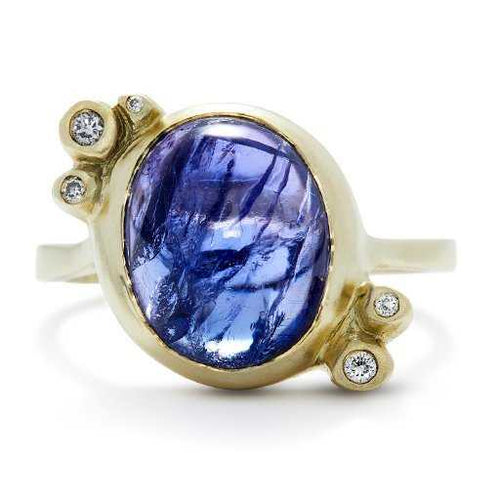 Bubble 23 / Tanzanite Ring By Hiroyo in rings Category