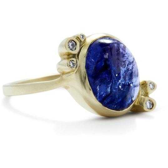 Bubble 23 / Tanzanite Ring By Hiroyo in rings Category