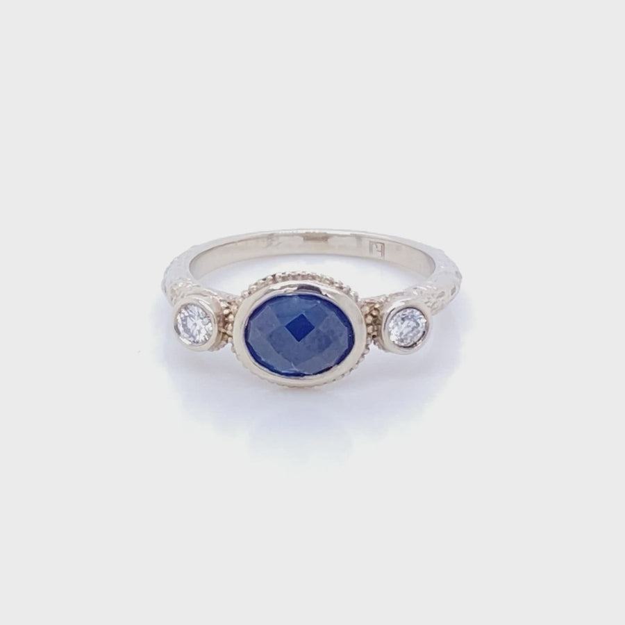 Alex Ring / Sapphire + Diamonds