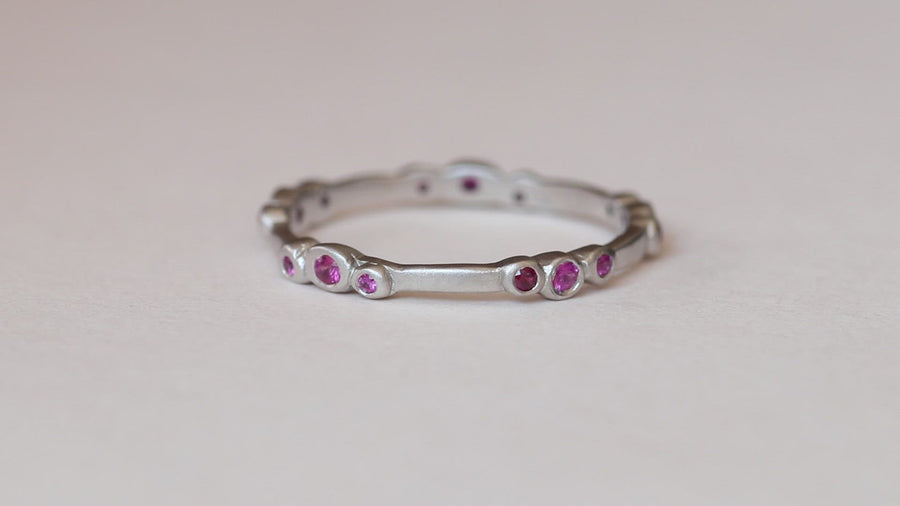 Bubble 12 / Ruby Ring