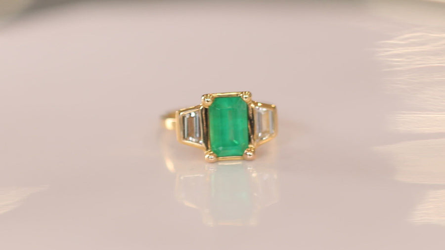 3 Wishes / Emerald Ring