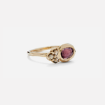 Pebble Ring / Rose Cut Sapphire By Hiroyo