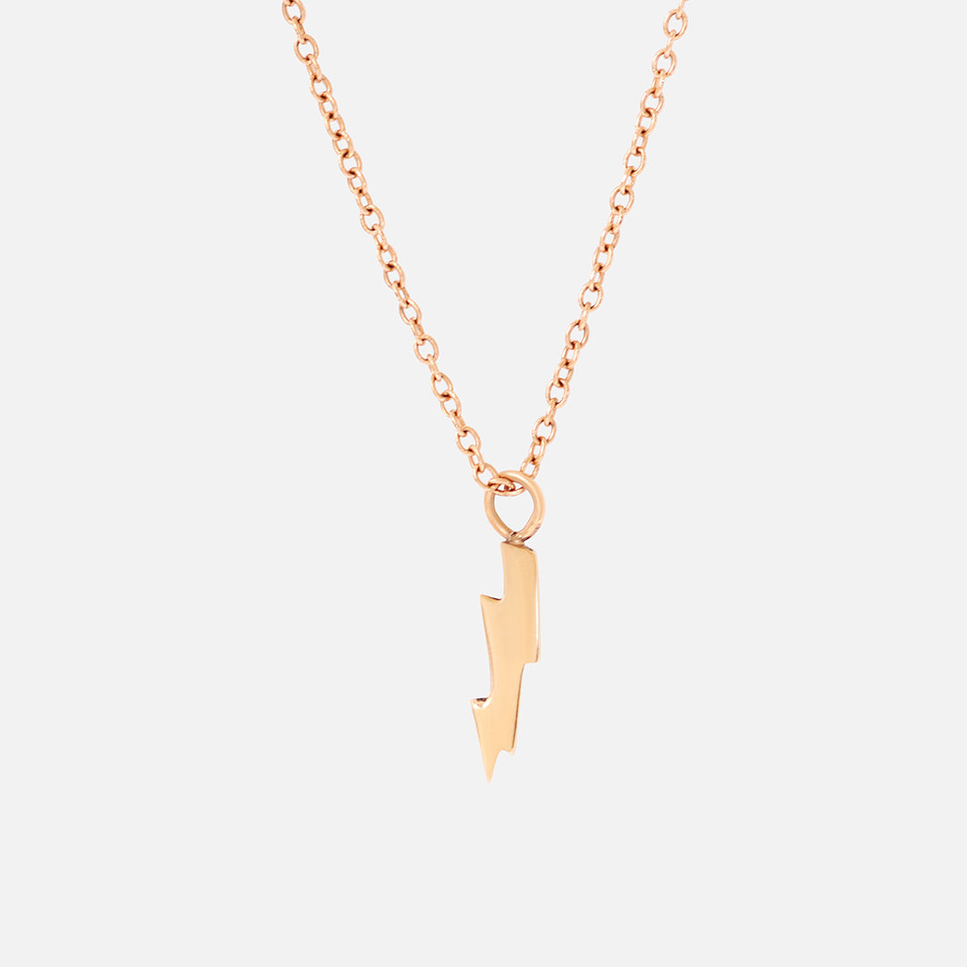 Lightning Bolt / Single Small By fitzgerald jewelry in pendants Category