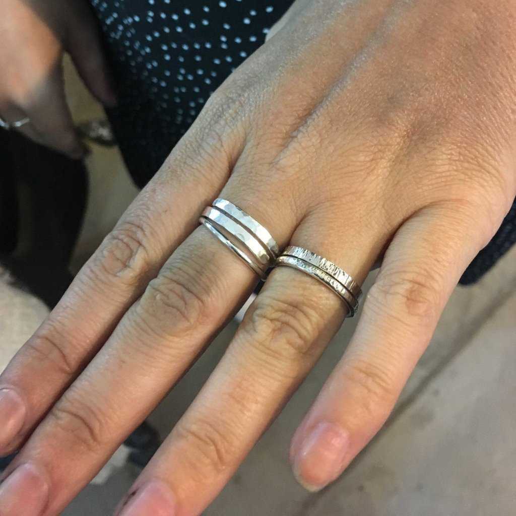 1/28/24 Ring Stack Jewelry Making Class - Thread and Clover