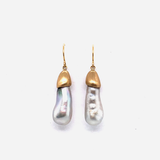 Umi / Japanese Keshi Earrings By Hiroyo in earrings Category
